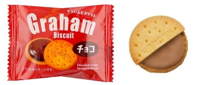 グラハムビスケットチョコクリーム